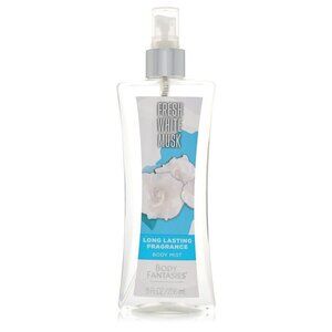 Body Fantasies Signature Fresh White Musk by Parfums De Coeur Body Spray 8 oz